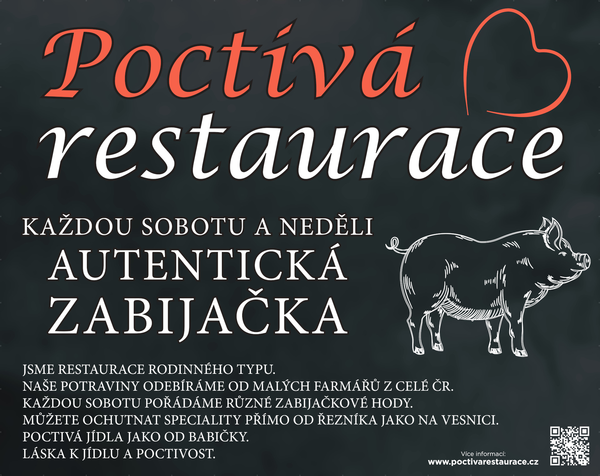 poctivá restaurace-zabíjačka